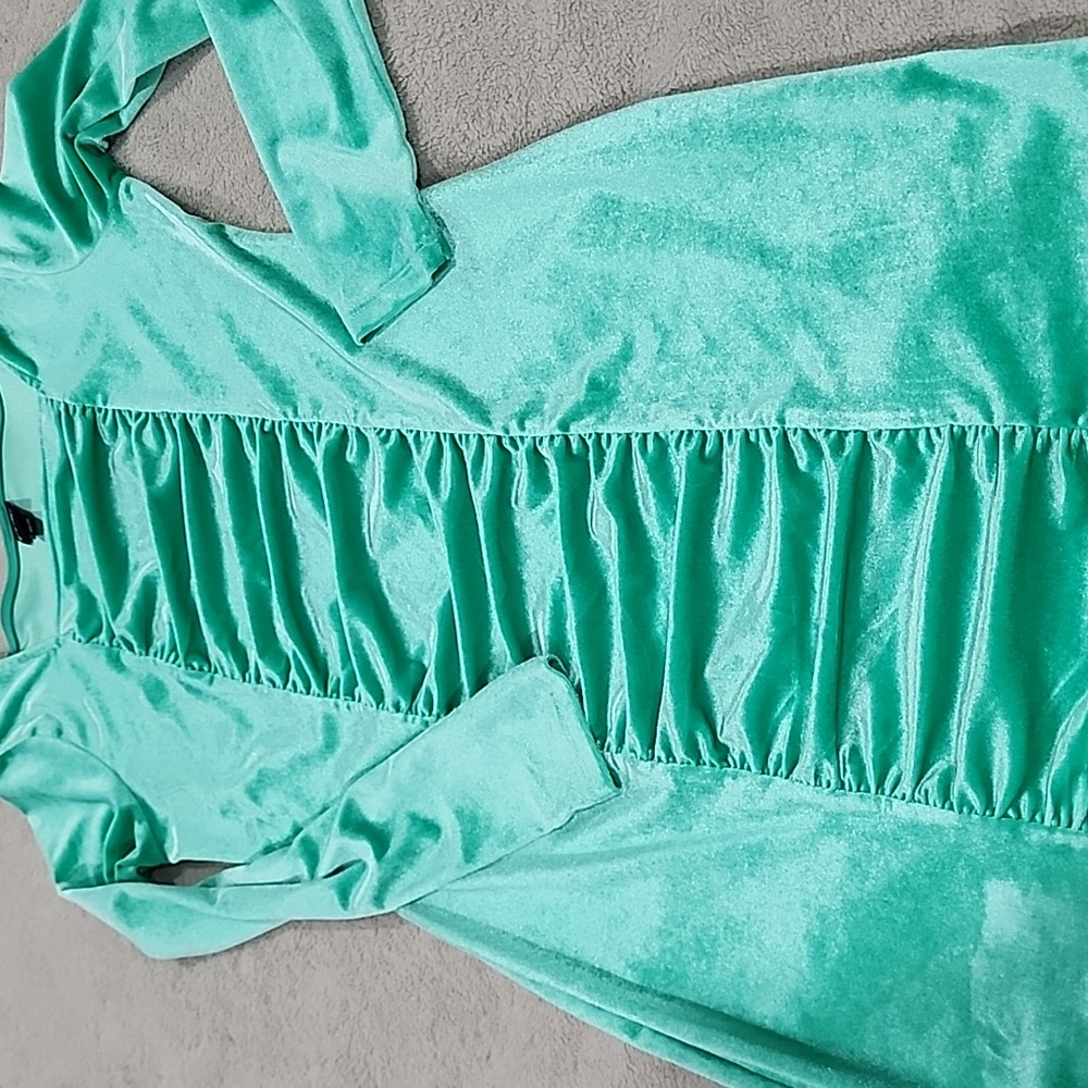 #girls #beautiful #green #dress size XXL (18) - Picture 4 of 6